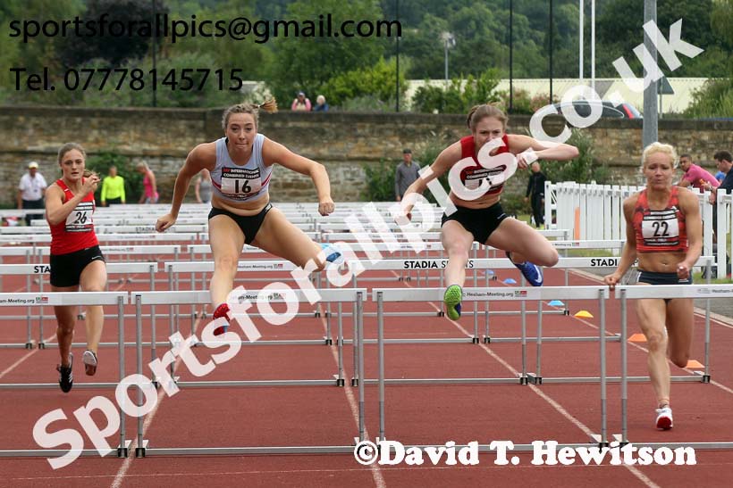 Womens heptathlon, EAP International Combined Events, Hexham, Northumberland. Photo: David T. Hewitson/Sports for All Pics